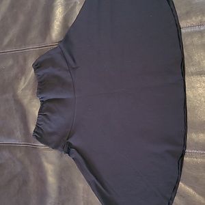 Attesa Maternity Size Medium adjustable waist skirt black